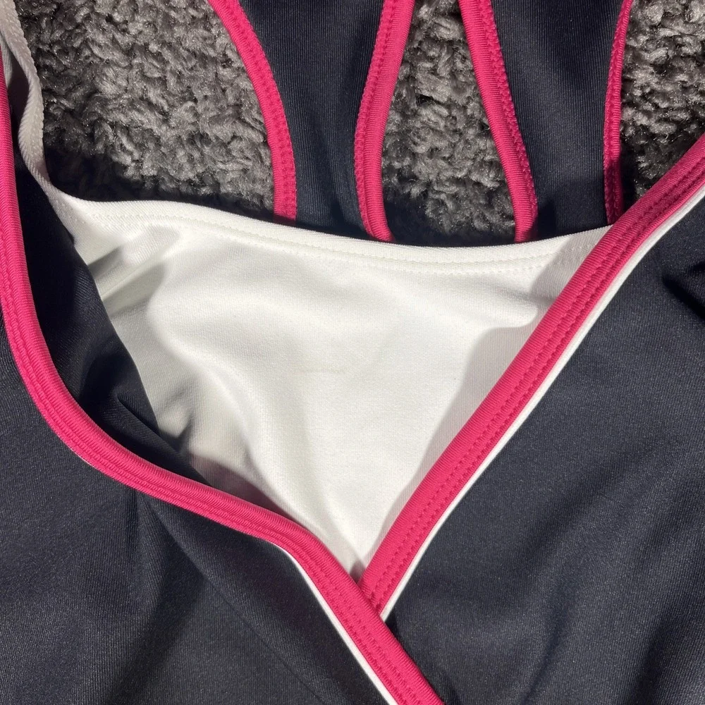 NWT‎ Xersion size XL pink quick dri medium support sports bra womens
